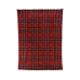 Coperta di Flanella Home Textiles Rosso Quadri scozzesi 150 x 200 cm