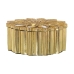 Dekorativ boks Alexandra House Living Guld Plastik 19 x 8 x 19 cm