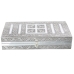 Caja-Joyero Alexandra House Living Plateado Metal 38 x 8 x 20 cm