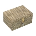 Box-Schmuckkästchen Alexandra House Living Gold Metall 18 x 9 x 13 cm