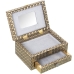 Box-Schmuckkästchen Alexandra House Living Gold Metall 18 x 9 x 13 cm