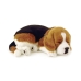 Peluche com Movimento Alexandra House Living Castanho Bege Cão 23 x 10 x 19 cm