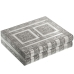 Jewelry box Alexandra House Living Silver Metal 27 x 7 x 21 cm