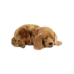 Motion-animated Stuffed Animal Alexandra House Living Brown Beige Dog 23 x 10 x 19 cm