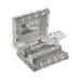 Jewelry box Alexandra House Living Silver Metal 23 x 9 x 19 cm