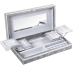 Caja-Joyero Alexandra House Living Plateado Metal 38 x 8 x 20 cm