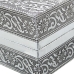 Caja-Joyero Alexandra House Living Plateado Metal 38 x 8 x 20 cm