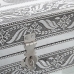 Jewelry box Alexandra House Living Silver Metal 38 x 8 x 20 cm