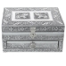 Caja-Joyero Alexandra House Living Plateado Metal 18 x 9 x 13 cm