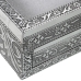 Caja-Joyero Alexandra House Living Plateado Metal 18 x 9 x 13 cm