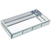 Centre de Table Alexandra House Living Gris Verre Miroir 20 x 3 x 10 cm