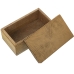 Decorative box Alexandra House Living Multicolour Wood 21 x 6 x 12 cm