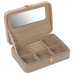 Caja-Joyero Alexandra House Living Rosa Textil 21 x 6 x 15 cm