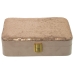 Caja-Joyero Alexandra House Living Rosa Textil 21 x 6 x 15 cm