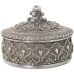 Jewelry box Alexandra House Living Silver Plastic 14 x 10 x 14 cm