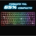 Gamer Billentyűzet Spirit of Gamer Elite K70 Fekete AZERTY