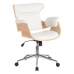 Fauteuil Blanc Naturel 68 x 62 x 85 cm