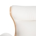 Fauteuil Blanc Naturel 68 x 62 x 85 cm