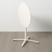 Table d'Appoint Pliable Blanc 70 x 70 x 72 cm