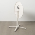 Folding Side Table White 70 x 70 x 72 cm