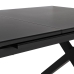 Dining Table Anthracite Ceramic Aluminium Crystal 180 x 100 x 77 cm