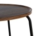 Table Basse Marron Noir 60 x 60 x 45 cm