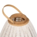 Farol Beige Natural Bambú Cristal 38 x 38 x 70 cm