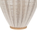 Farol Beige Natural Bambú Cristal 38 x 38 x 70 cm