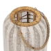 Lantern Beige Natural Bamboo Crystal 22 x 22 x 38 cm