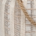 Žibintas Beige Luonnollinen Bambu Kristalli 22 x 22 x 38 cm