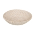 Bordsdekoration Vit Bambu Rattan 35 x 35 x 8 cm (2 antal)