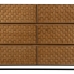 Prádelník MARIGNI Černý Přírodní Železo Dřevo MDF 118 x 42 x 77 cm