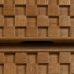 Schubladenschrank MARIGNI Schwarz natürlich Eisen Holz MDF 118 x 42 x 77 cm