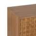 Puhvetkapp MARIGNI Must Naturaalne Raud Puit MDF 121,5 x 42,5 x 93,5 cm