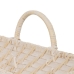 Vassoio Bianco Bambù Rattan 45 x 34 x 13 cm (2 Unità)