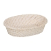 Bricka Vit Bambu Rattan 29 x 22 x 7 cm (2 antal)