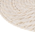 Bordsunderlägg Vit Bambu Rattan 40 x 30 x 0,5 cm