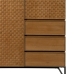 Sidebord MARIGNI Svart Naturell Jern Tre MDF 98,5 x 55 x 199,5 cm