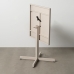 Folding Side Table Taupe 70 x 70 x 74 cm