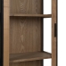 Display Stand ORLEANS Sort Natur Krystal Jern Træ MDF 61 x 40 x 196 cm