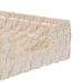 Portatovagliolo Bianco Bambù Rattan 18 x 18 x 6 cm