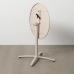 Table d'Appoint Pliable Taupe 70 x 70 x 72 cm