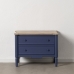 Meuble d'Appoint Bleu Naturel Bois d'épicéa Bois MDF 80 x 45 x 60 cm