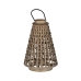 Lantern Grey Bamboo Crystal 34 x 34 x 49 cm