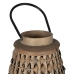 Lanterne Γκρι Bamboo Κρυστάλλινο 34 x 34 x 49 cm