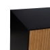 Credenza ORLEANS Nero Naturale Ferro Legno MDF 204 x 40 x 81,5 cm