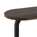 Small Side Table Brown Black 50 x 26 x 61 cm