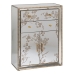 Aparador CHLOE Dourado Espelho Cristal Madeira MDF 80 x 40 x 108 cm