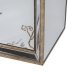 Aparador CHLOE Dourado Espelho Cristal Madeira MDF 80 x 40 x 108 cm