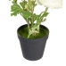 Decoratieve plant Polyester Polyethyleen Ijzer Bloem 11 x 11 x 36 cm